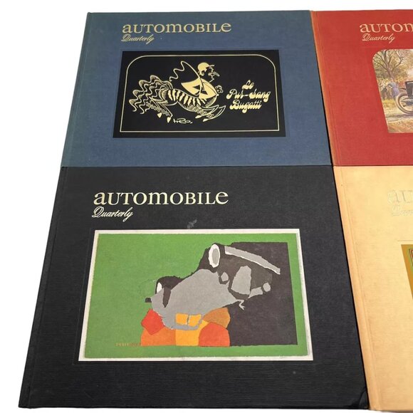 Automobile Quarterly: Vol. 6, Numbers 1, 2, 3 & 4 - Complete Book Set w/Posters - Picture 3 of 7
